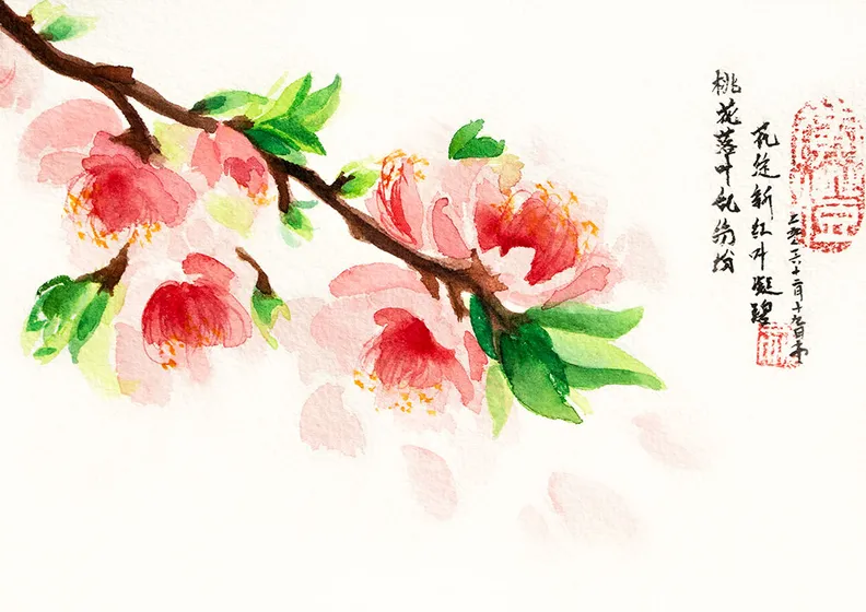 Blossoming Serenity
