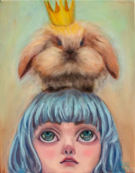 Crowned Bunny Girl