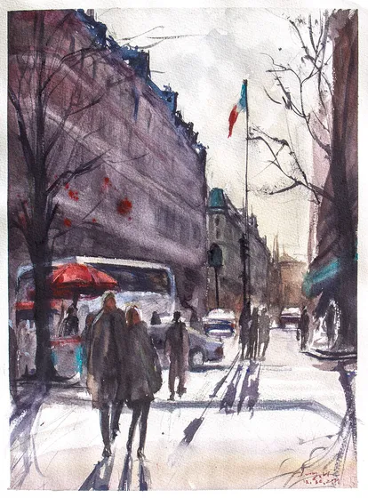 Paris Street Study