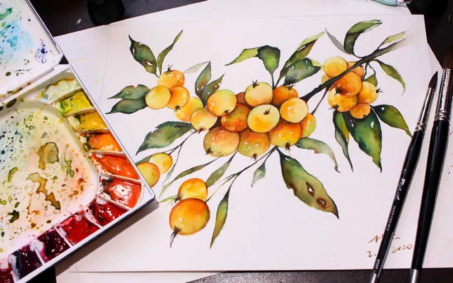 Yellow Fruit Study