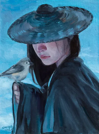 The Traveler and the Finch
